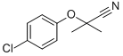 CAS 登录号：24889-11-0， 2-(4-氯苯氧基)-2-甲基-丙腈