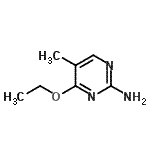 CAS 登录号：248928-03-2， 4-乙氧基-5-甲基-2-嘧啶胺