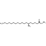 CAS 登录号：2490-21-3， 甲基6-甲基硬脂酸酯