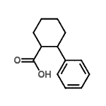 CAS 登录号：24905-74-6， 2-苯基环己烷羧酸