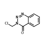 CAS 登录号：249278-25-9， 3-(氯甲基)-1,2,3-苯并三嗪-4(3H)-酮