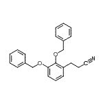 CAS#: 249278-33-9, 3-[2,3-Bis(Benzyloxy)Phenyl]Propanenitrile