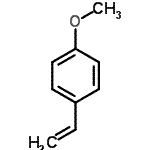 CAS 登录号：24936-44-5， 1-甲氧基-4-乙烯基苯