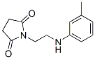 CAS#: 2498-12-6, 1-[2-[(3-Methylphenyl)Amino]Ethyl]Pyrrolidine-2,5-Dione