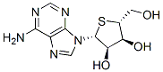 CAS 登录号：2500-80-3， 2-(6-氨基嘌呤-9-基)-5-(羟基甲基)四氢噻吩-3,4-二醇