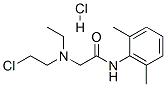 CAS#: 25027-88-7, 2-[(2-Chloroethyl)Ethylamino]-2',6'-Acetoxylidide hydrochloride