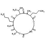 CAS#: 2503-13-1, 3,9-Dibutyl-6-Isopropyl-4,10,12-Trimethyl-1,7,13-Trioxa-4,10,16-Triazacyclooctadecane-2,5,8,11,14,17-Hexone
