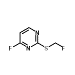 CAS 登录号：250690-60-9， 4-氟-2-[(氟甲基)硫基]嘧啶