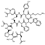 CAS 登录号：251293-28-4， L-alpha-谷氨酰-L-苏氨酰-L-脯氨酰-N-[(4R,7S,10S,13S,16S,19R)-10-(4-氨基丁基)-16-苄基-4-{[(1S)-1-羧基-2-甲基丙基]氨基甲酰}-7-(4-羟基苄基)-13-(1H-吲哚-3-基甲基)-6,9,12,15,18-五氧代-1,2-二硫杂-5,8,11,14,17-五氮杂环二十烷-19-基]-L-alpha-天冬氨酰胺