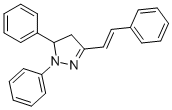 CAS#: 2515-62-0, 4,5-Dihydro-1,5-Diphenyl-3-(2-Phenylethenyl)-1H-Pyrazole