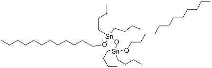 CAS 登录号:25150-98-5, 1,1,3,3-四丁基-1,3-二(十二烷氧基)二锡氧烷
