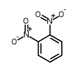 CAS 登录号：25154-54-5， 1,2-二硝基苯