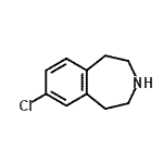 CAS 登录号：25174-38-3， 7-氯-2,3,4,5-四氢-1H-3-苯并氮杂卓