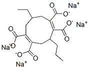 CAS 登录号:25198-75-8, 8-乙基-3-丙基-1,5-环壬二烯-1,2,5,6-四羧酸四钠盐