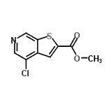 CAS 登录号：251996-85-7， 甲基4-氯噻吩并[2,3-c]吡啶-2-羧酸酯