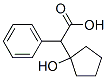 CAS 登录号：25209-52-3， (1-羟基环戊基)苯基乙酸