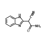 CAS 登录号：252350-71-3， 2-(1H-苯并咪唑-2-基)-2-氰基乙酰胺