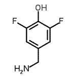 CAS 登录号：252664-89-4， 4-(氨基甲基)-2,6-二氟苯酚