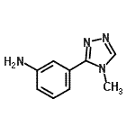 CAS 登录号：252928-74-8， 3-(4-甲基-4H-1,2,4-三唑-3-基)苯胺