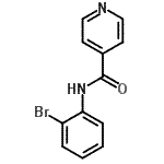 CAS 登录号：252930-61-3， N-(2-溴苯基)异烟酰胺