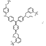 CAS 登录号：25305-85-5， 氢3-({[4-({4-[(4-乙氧基苯基)氨基]苯基}{4-[乙基(3-磺酸苄基)氨基]苯基}亚甲基)-2,5-环己二烯-1-亚基](乙基)铵基}甲基)苯磺酸酯