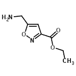 CAS#: 253196-38-2, Ethyl 5-(Aminomethyl)-1,2-Oxazole-3-Carboxylate