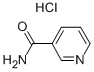 CAS 登录号：25334-23-0， 烟酰胺盐酸盐