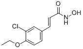CAS 登录号:25357-02-2, 3-(3-氯-4-乙氧基苯基)-2-丙烯氧肟酸