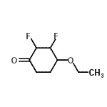CAS 登录号：253676-59-4， 4-乙氧基-2,3-二氟环己酮