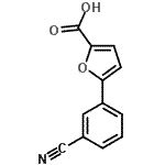 CAS#: 253679-32-2, 5-(3-Cyanophenyl)-2-Furoic Acid