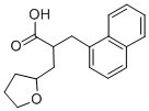 CAS 登录号：25379-26-4， 1-(四氢-2-呋喃基)-3-(1-萘基)丙烷-2-羧酸