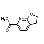 CAS 登录号：253874-76-9， 1-(2,3-二氢呋喃并[2,3-b]吡啶-6-基)乙酮