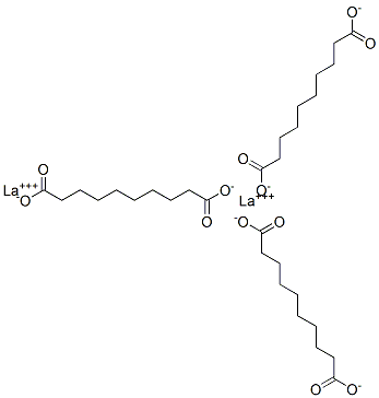 CAS 登录号：25418-93-3， 癸二酸镧盐(3:2)