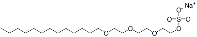 CAS#: 25446-78-0, Sodium 2-[2-[2-(Tridecyloxy)Ethoxy]Ethoxy]Ethyl Sulphate
