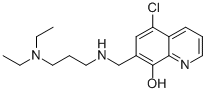 CAS 登录号：2545-39-3， 氯胺羟喹
