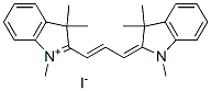 CAS#: 25470-94-4, 2-[3-(1,3-Dihydro-1,3,3-Trimethyl-2H-Indol-2-Ylidene)Prop-1-Enyl]-1,3,3-Trimethyl-3H-Indolium Iodide