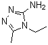 CAS 登录号：254908-77-5， 4-乙基-5-甲基-1,2,4-三唑-3-胺