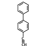 CAS 登录号：255056-59-8， 4-乙炔基联苯