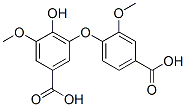 CAS#: 2555-99-9, 3-(4-Carboxy-2-Methoxyphenoxy)-4-Hydroxy-5-Methoxybenzoic Acid