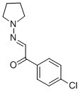 CAS#: 25555-22-0, 4'-Chloro-alpha-(1-Pyrrolidinylimino)Acetophenone