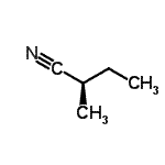 CAS 登录号：25570-03-0， (2S)-2-甲基丁腈
