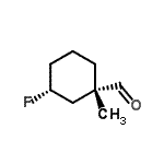 CAS 登录号：255852-19-8， (1S,3R)-3-氟-1-甲基环己烷甲醛