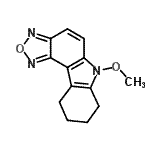 CAS 登录号：255865-29-3， 6-甲氧基-7,8,9,10-四氢-6H-[1,2,5]恶二唑并[3,4-c]咔唑
