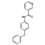 CAS 登录号：255904-97-3， N-(4-苯氧基苯基)烟酰胺