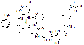 CAS#: 25613-79-0, Nle(8)-Caerulein(4-10)