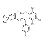 CAS 登录号：25616-08-4， 2,4,5-三氯苯基N-{[(2-甲基-2-丙基)氧基]羰基}-L-酪氨酸酯