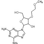CAS 登录号：256224-02-9， 9-[3-O-(2-甲氧基乙基)呋喃戊糖基]-9H-嘌呤-2,6-二胺