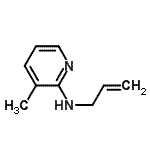 CAS 登录号：256379-30-3， N-烯丙基-3-甲基-2-吡啶胺