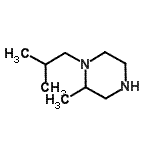 CAS 登录号：256663-90-8， 1-异丁基-2-甲基-哌嗪