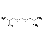 CAS 登录号：2568-91-4， 1-(异丁氧基甲氧基)-2-甲基丙烷